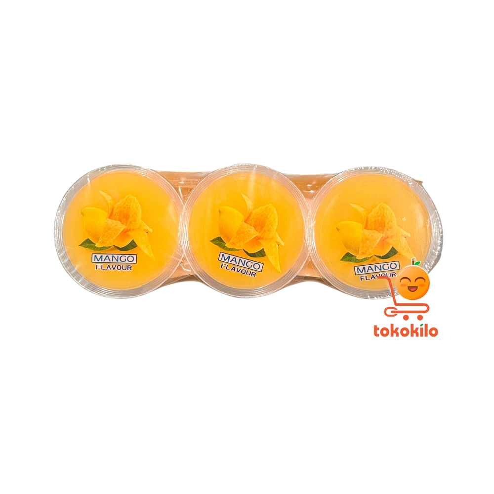 Yame Pudding rasa Mangga dengan Nata De Coco 330gr