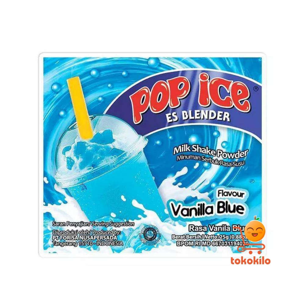 Pop Ice Vanilla Blue 23gr