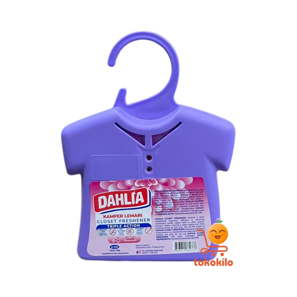 Dahlia Kamper Lemari Closet Freshener Cherry Blossom 80gr