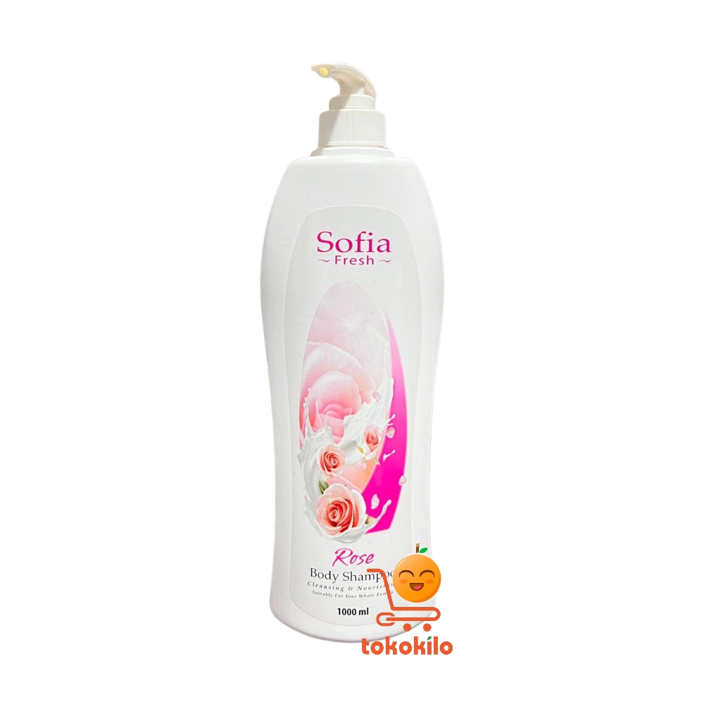 Sofia Fresh Rose Body Shampoo 1 L