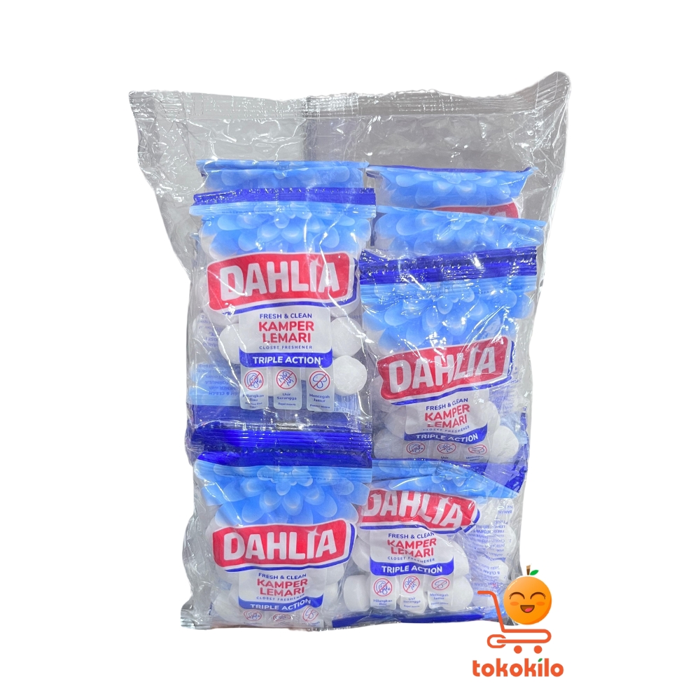 Dahlia Kamper Lemari Naphthalene Triple Action 100gr