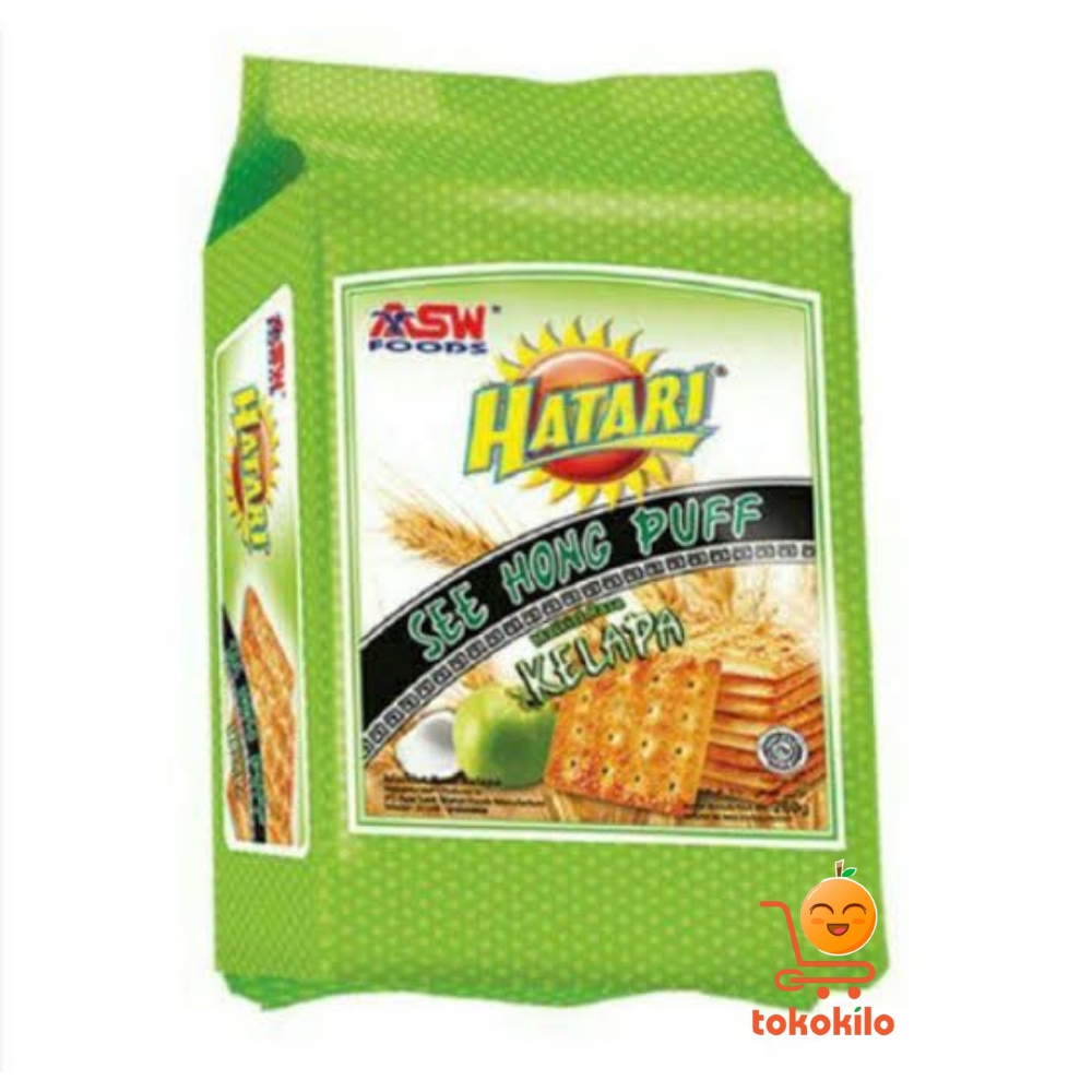 Hatari  Kelapa Roti See Hong Puff Kelapa Malkist 245 gr