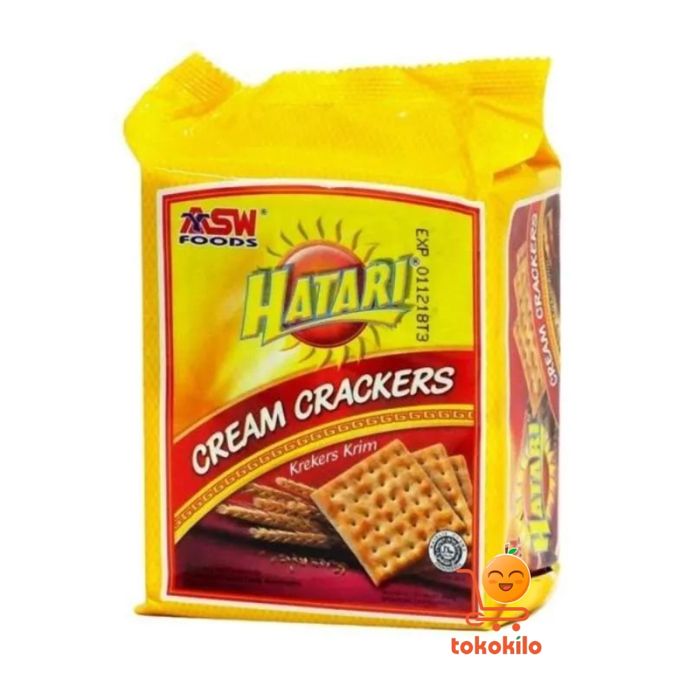 Hatari Tawar Roti Cream Crackers malkist  245gr