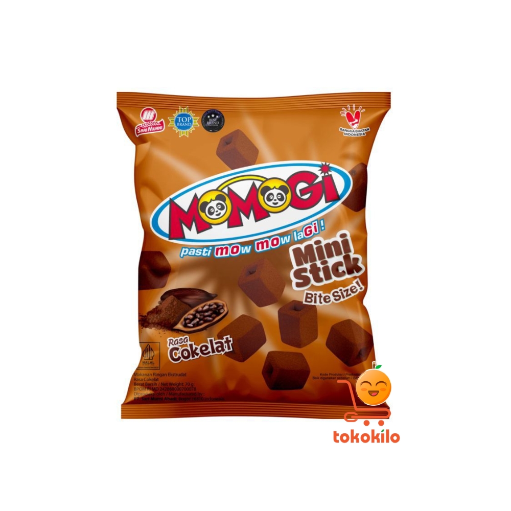 Momogi Mini Stick Rasa Cokelat 20gr
